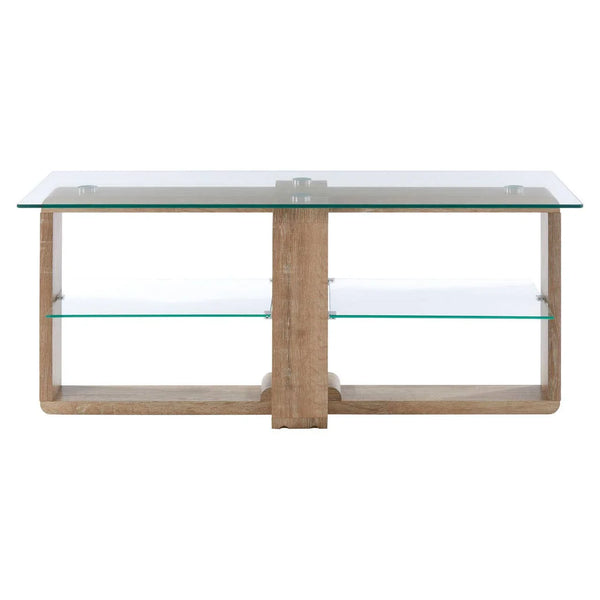 Modern Glass Media Console