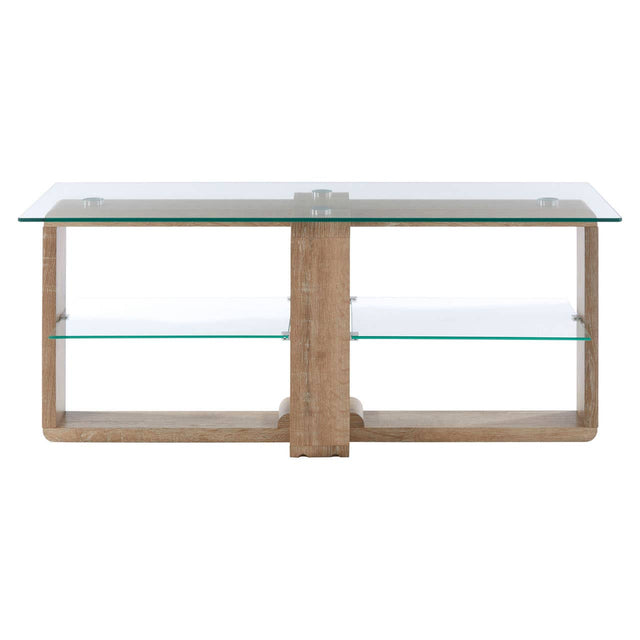 Modern Glass Media Console