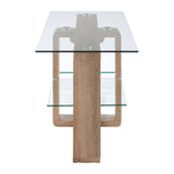 Modern Glass Media Console