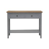 Antique Grey Wood Console Table