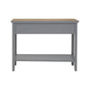 Antique Grey Wood Console Table