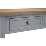 Antique Grey Wood Console Table