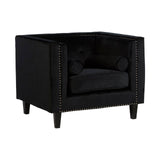 Velvet Accent Chair