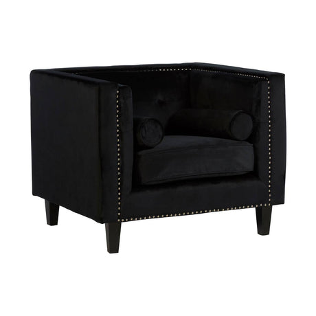 Velvet Accent Chair