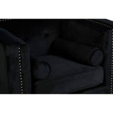 Velvet Accent Chair