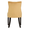 Luxe Beige Velvet Dining Chair