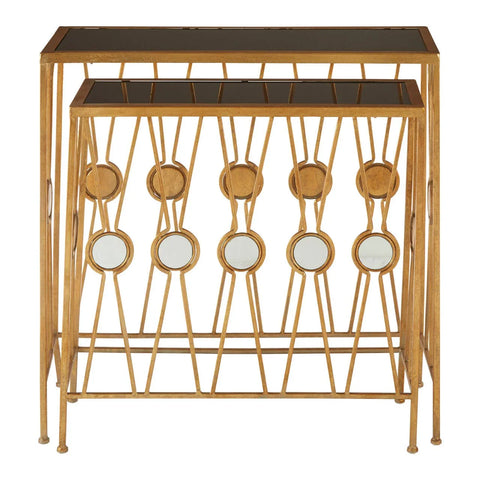 Mirrored Art Deco Console Set