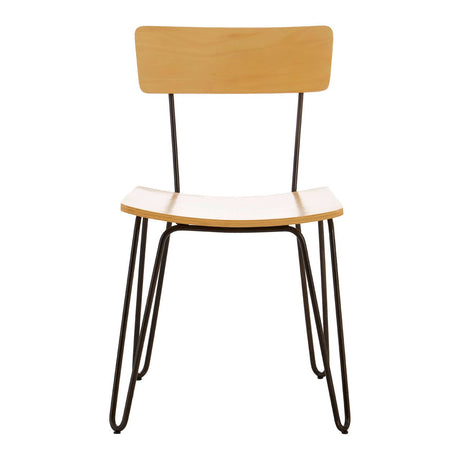 Curved Yellow Chair