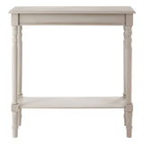 Retro Grey Wood Console Table