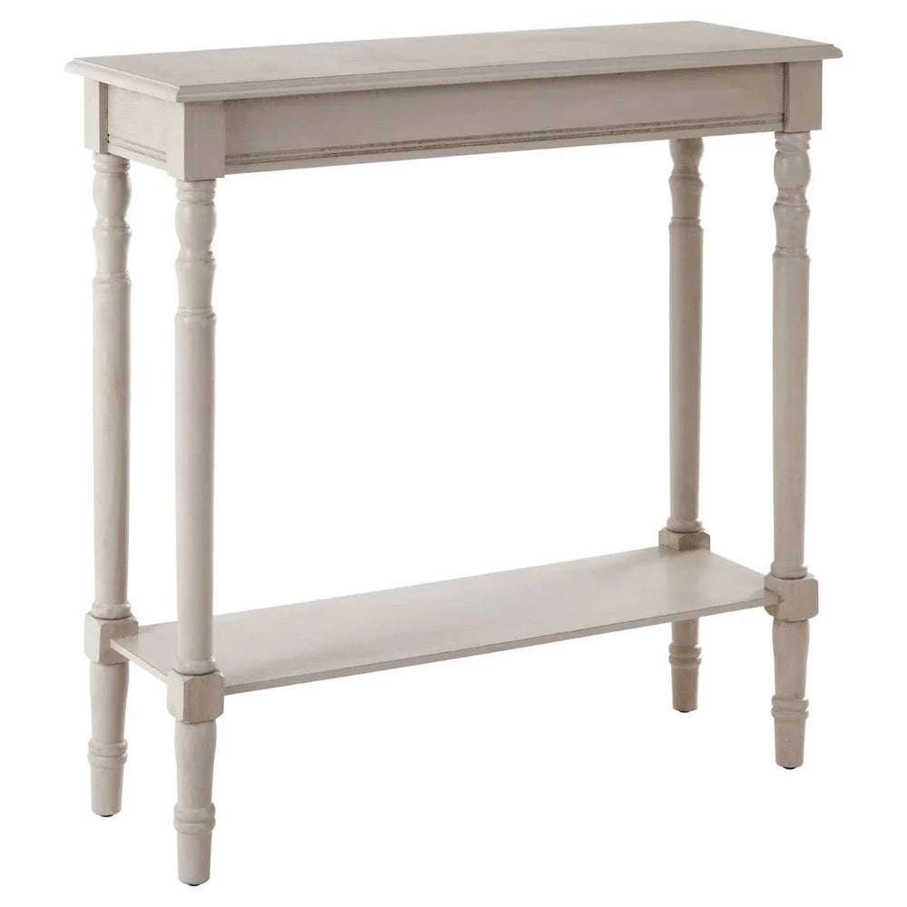 Retro Grey Wood Console Table