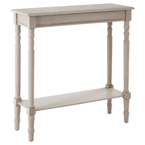 Retro Grey Wood Console Table