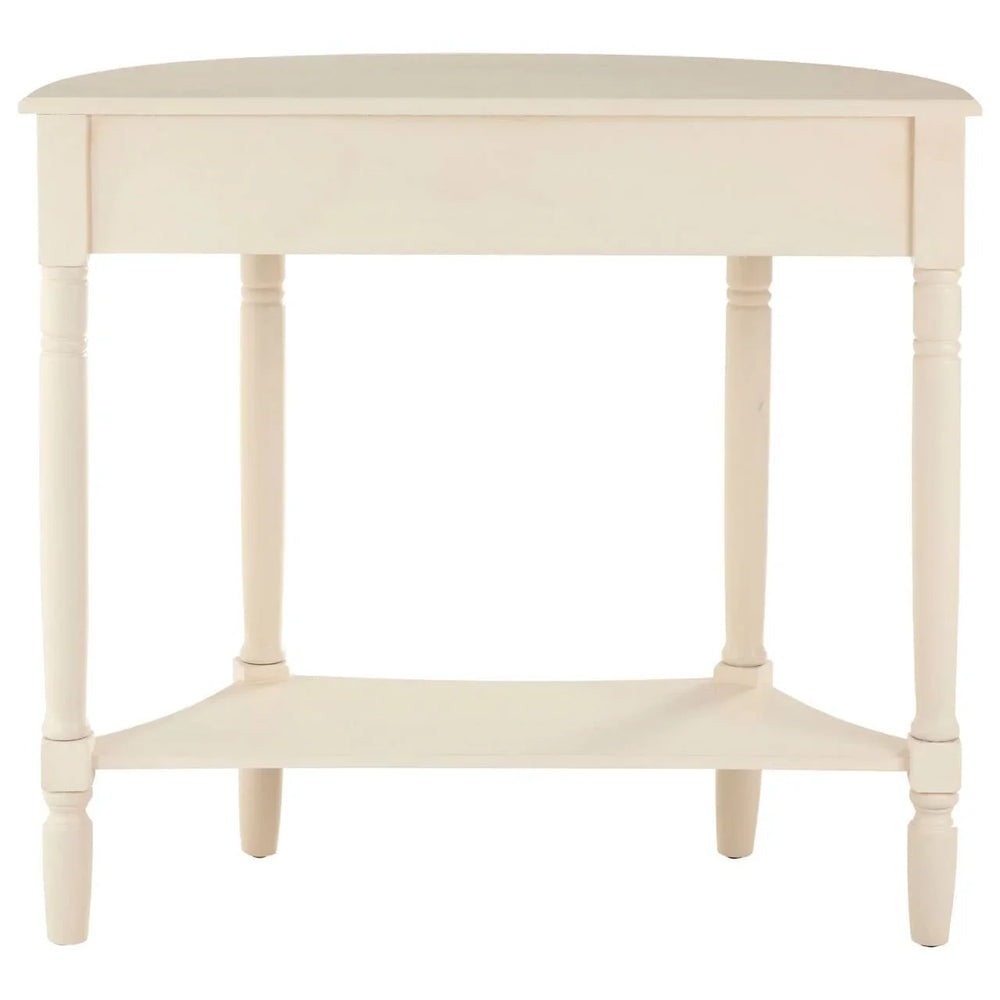 Charming Antique White Console Table