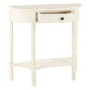 Charming Antique White Console Table