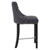 Tufted Grey Dining Chair