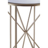 Mirrored Glass Side Table