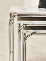 Marble Nesting Tables Set