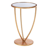Golden Frame Side Table