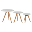 Oak Trio Side Tables