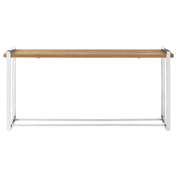 Exotic Elm Wood Console Table