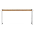 Exotic Elm Wood Console Table