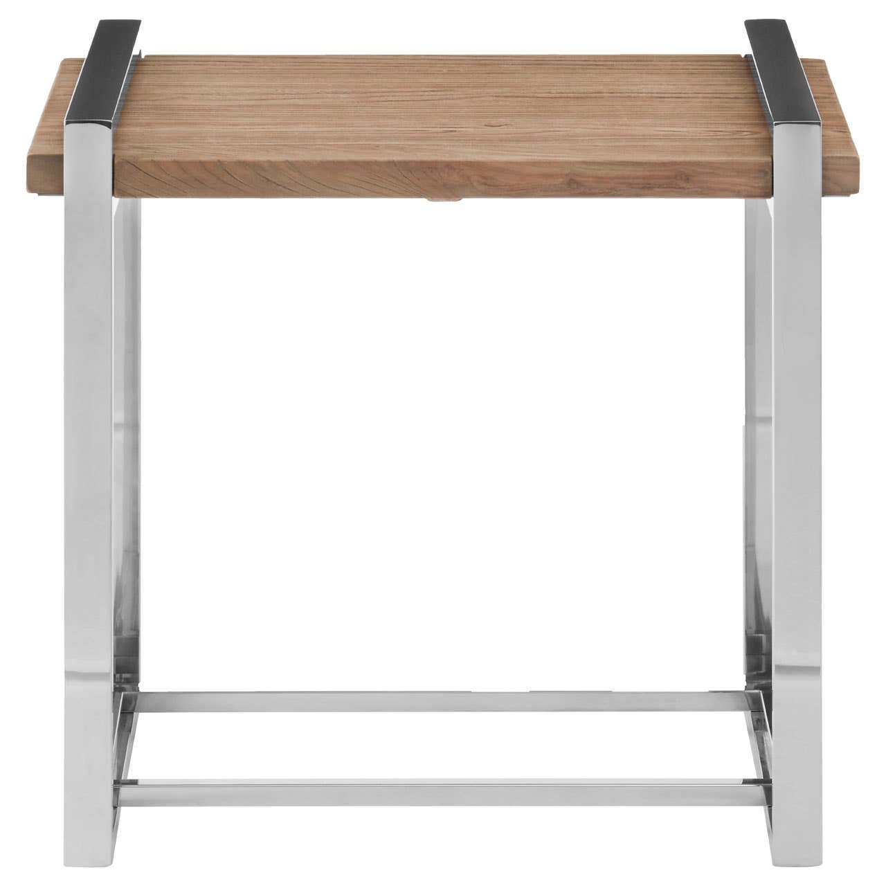 Exotic Elm Wood Side Table