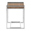 Exotic Elm Wood Side Table