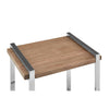 Exotic Elm Wood Side Table