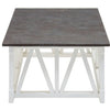 Carved Alder Wood Coffee Table