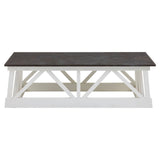 Carved Alder Wood Coffee Table