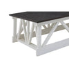 Carved Alder Wood Coffee Table