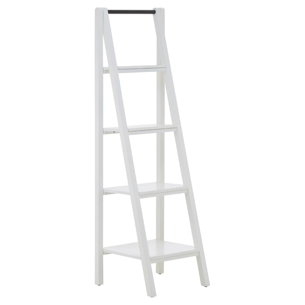 Rustic Wooden Ladder Shelf