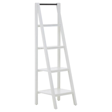 Rustic Wooden Ladder Shelf