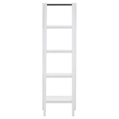 Rustic Wooden Ladder Shelf