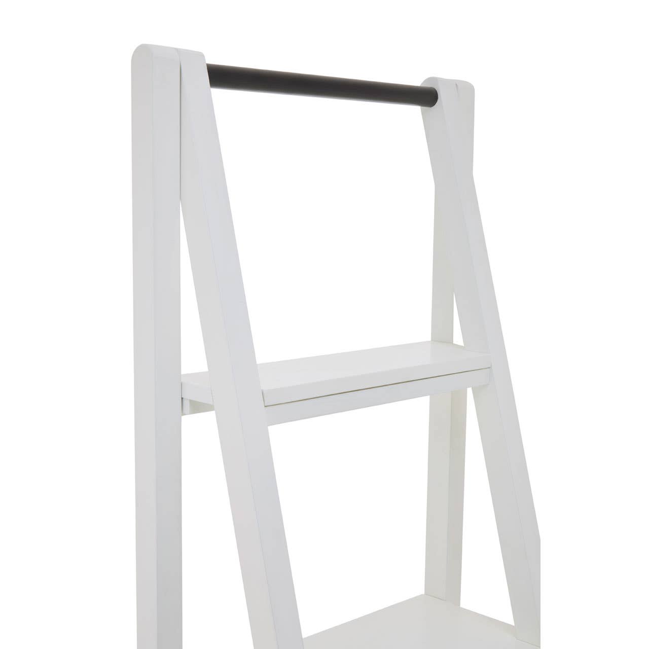 Rustic Wooden Ladder Shelf