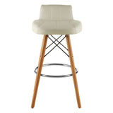 Modern Leather Bar Stool