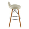 Modern Leather Bar Stool