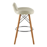 Modern Leather Bar Stool