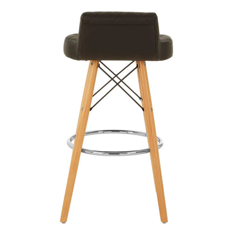 Nordic Diamond Back Bar Stool