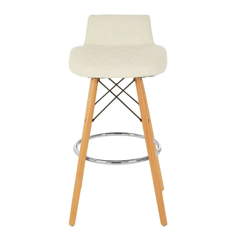 Nordic Diamond Back Bar Stool