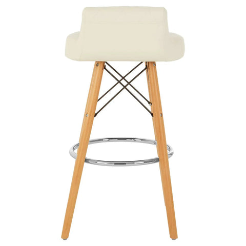 Nordic Diamond Back Bar Stool