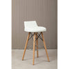 Nordic Diamond Back Bar Stool