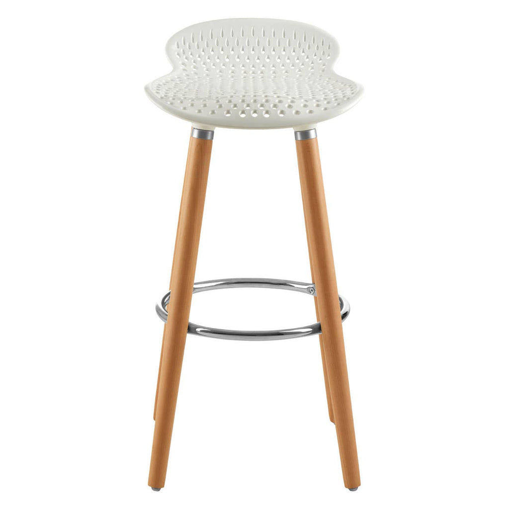 Modern White Bar Stool