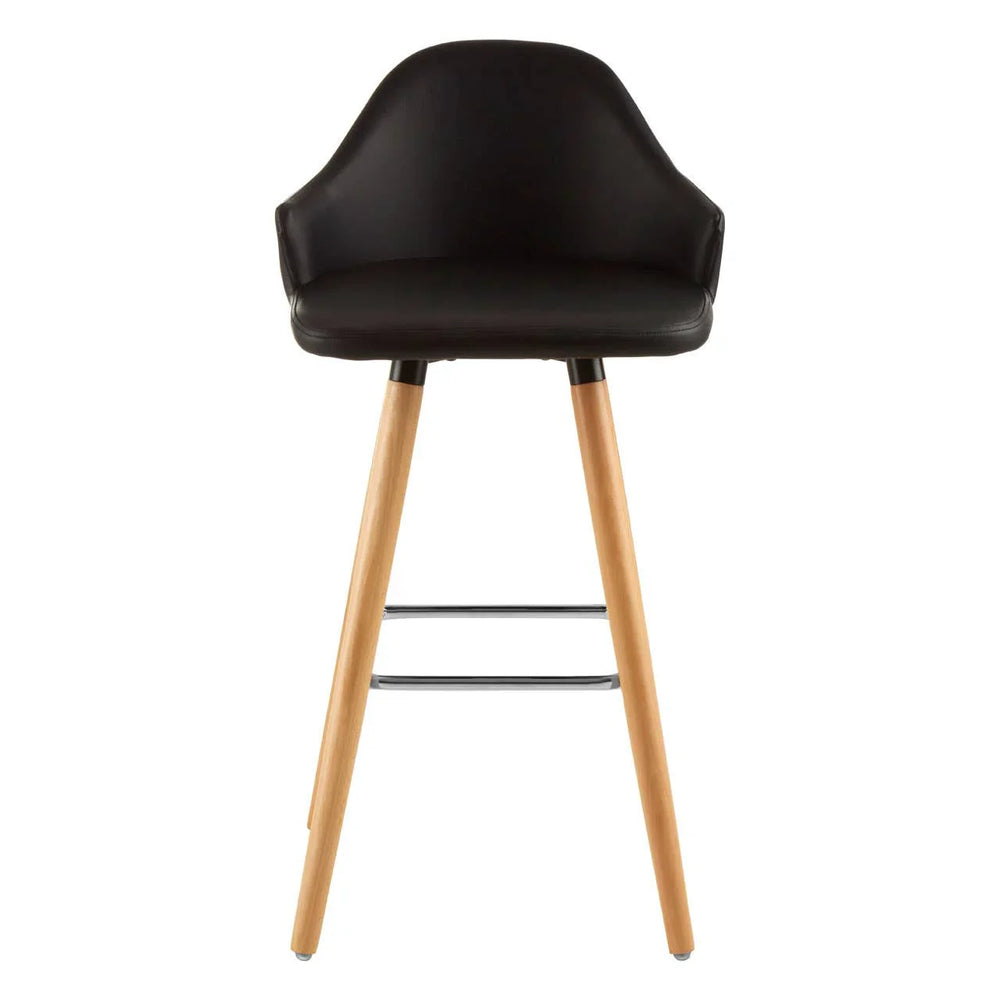 Chic Black Bar Stool