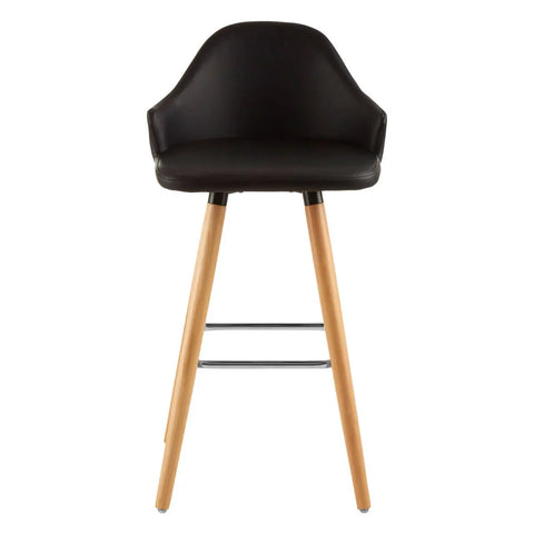 Chic Black Bar Stool