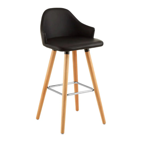 Chic Black Bar Stool