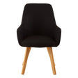 Nordic Black Armchair