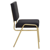 Luxe Black & Gold Chair