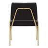Luxe Black & Gold Chair
