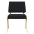 Luxe Black & Gold Chair