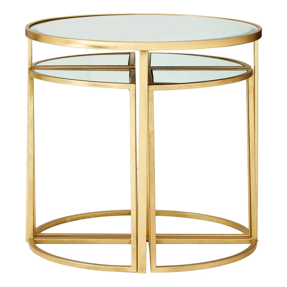 Champagne Gold Nesting Tables